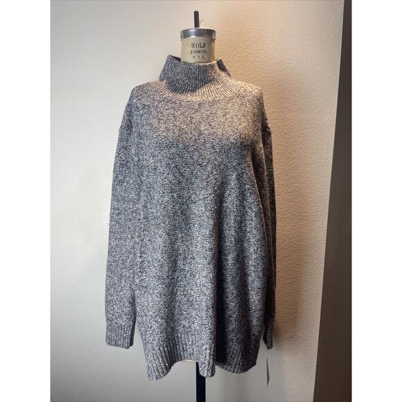 Morgan Taylor Sweaters - Morgan Taylor, Grey Pull Over Knit Sweater, 3X, NWT